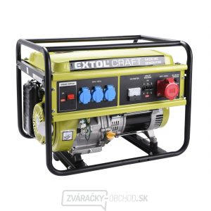 Elektrocentrála benzínová, 13HP / 5,5 kW (400V) 3x1,8kW (230V) Elektrocentrála benzínová, 13HP / 5,5 kW (400V) 3x1,8kW (230V) gallery main image