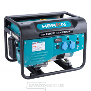 Elektrocentrála benzínová HERON 2,3kW/5,5HP Elektrocentrála benzínová HERON 2,3kW/5,5HP gallery main image
