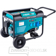 Elektrocentrála benzínová HERON 7,0kW / 15HP, pre zváranie, podvozok+ OLEJ, KANYSTR, ZOSTAVENIE, SERVIS PLUS Elektrocentrála benzínová HERON 7,0kW / 15HP, pre zváranie, podvozok+ OLEJ, KANYSTR, ZOSTAVENIE, SERVIS PLUS gallery main image