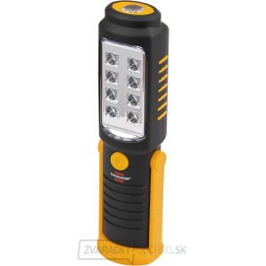 LED 8 + 1 akumulátorová ručné svietidlo 350L, magnet, klip Brennenstuhl 1175410010 gallery main image
