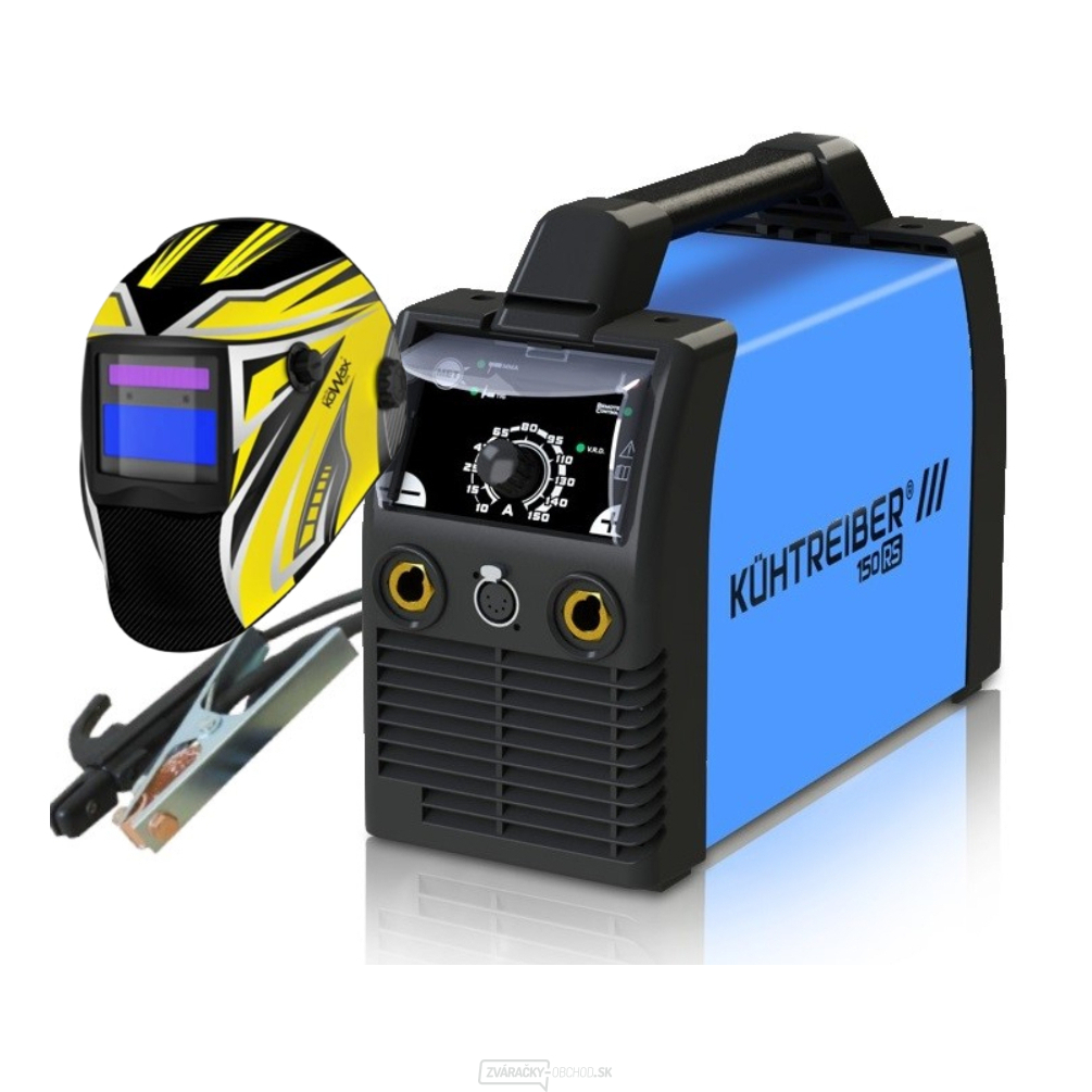 Kühtreiber KITin 150 TIG LA RS + káble 25/3m + kukla