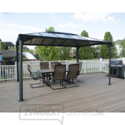 Záhradný hliníkový altánok Palram Martinique 4300 náhled