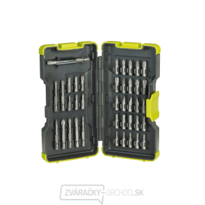 Ryobi RAK40SD 40 ks sada skrutkovacích hrotov gallery main image