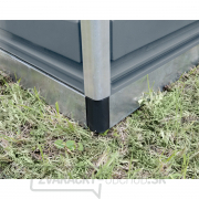 Záhradný domček Palram Skylight 8x8 sivý náhled