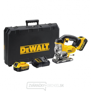 DCS331M2 DeWALT AKU priamočiara píla XR 18V Li-Ion 4,0Ah