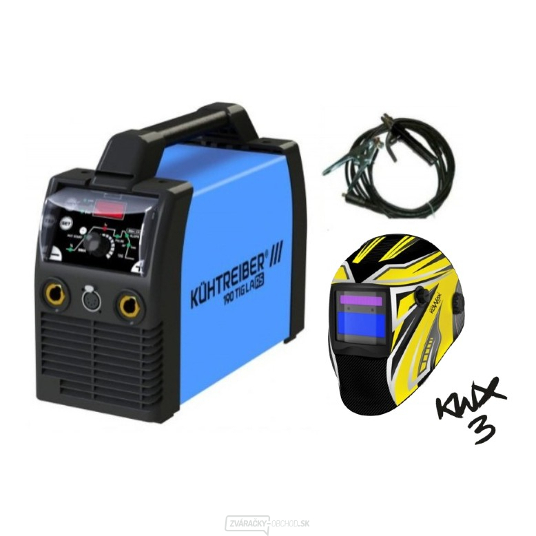 Kühtreiber KITin 190 TIG LA RS + káble 25/3m + kukla