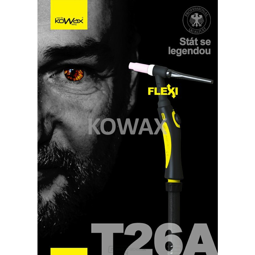 Horák KOWAX® FLEXI T26A, 4m Horák ručné TIG