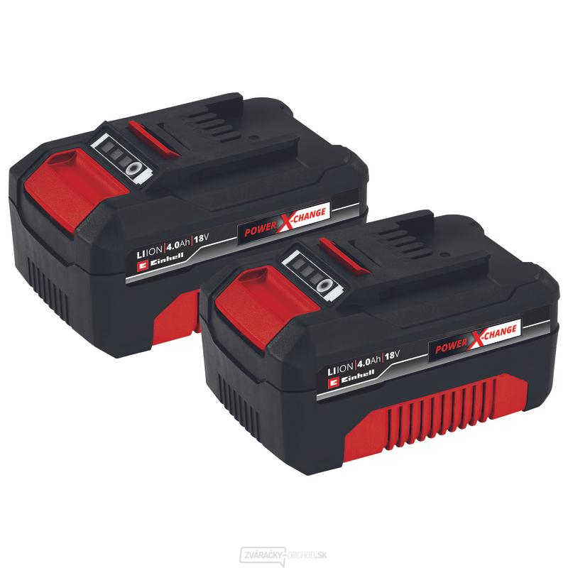 Batéria Power X-Change 18V (2x4,0 Ah) TwinPack Aku Einhell