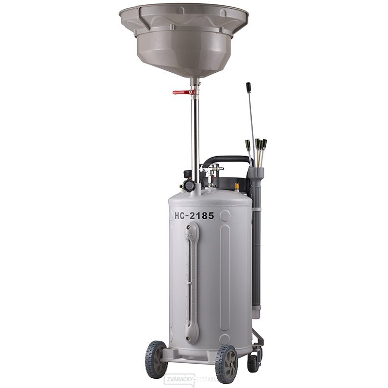 Pojazdná pneumatická nádoba na olej s odsávačkou HC-2185