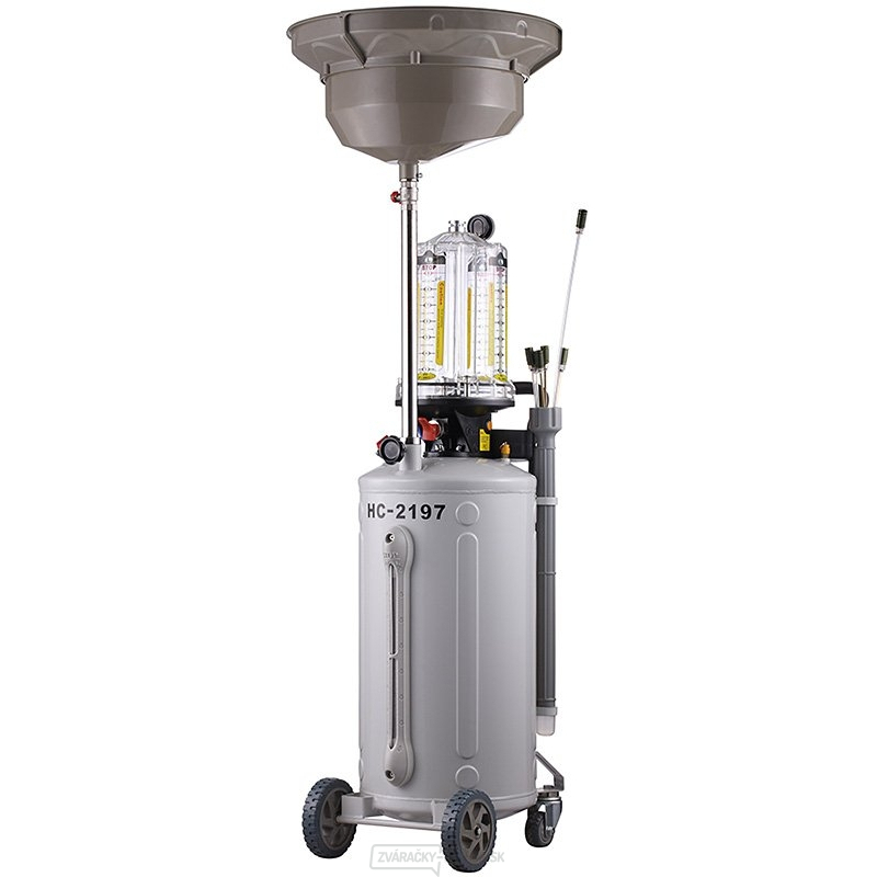 Pojazdná pneumatická nádoba na olej s odsávačkou HC-2197 Pojazdná pneumatická nádoba na olej s odsávačkou HC-2197 gallery main image