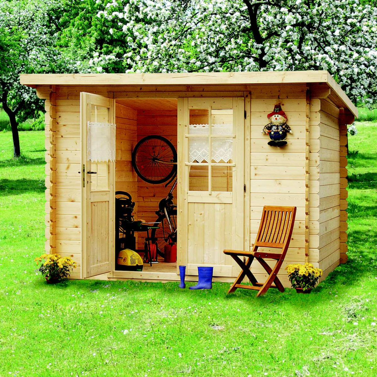 záhradný domček Lanitplast HANNA 300 x 200 cm