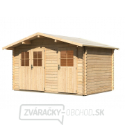 drevený domček KARIBU RADUR 0 (58395) natur gallery main image