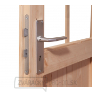 drevený domček KARIBU RADUR 1 (44978) natur náhled