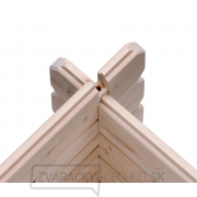 drevený domček KARIBU RADUR 1 (44978) natur náhled