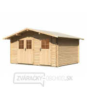 drevený domček KARIBU RADUR 1 (44978) natur gallery main image