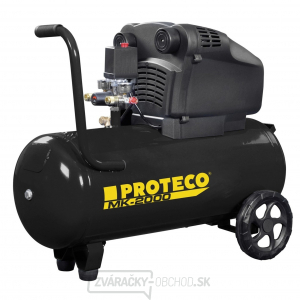 Bezolejový kompresor PROTECO 2.0kW, nádoba 50L Bezolejový kompresor PROTECO 2.0kW, nádoba 50L gallery main image