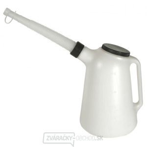 Polyetylénová olejová kanva - 5 litrov Polyetylénová olejová kanva - 5 litrov gallery main image