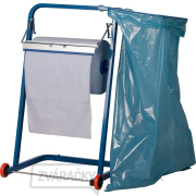 Stojanový držiak na papierové utierky v roli a vrece na odpadky SR 0960642 gallery main image