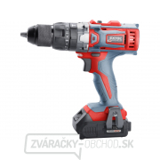 Aku vŕtací skrutkovač EXTOL s príklepom SHARE20V, 20V Li-ion (2x), 2000mAh náhled