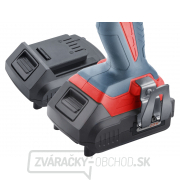 Aku vŕtací skrutkovač EXTOL s príklepom SHARE20V, 20V Li-ion (2x), 2000mAh náhled