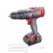 Aku vŕtací skrutkovač EXTOL s príklepom SHARE20V, 20V Li-ion (2x), 2000mAh Aku vŕtací skrutkovač EXTOL s príklepom SHARE20V, 20V Li-ion (2x), 2000mAh gallery main image