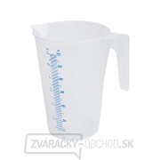 Priehľadná polypropylénová odmerná nádobka 3 l gallery main image