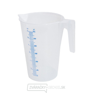 Priehľadná polypropylénová odmerná nádobka 3 l Priehľadná polypropylénová odmerná nádobka 3 l gallery main image
