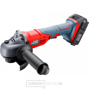 Akumulátorová uhlová brúska 115mm EXTOL PREMIUM, SHARE20V, 20V Li-ion, 2000mAh Akumulátorová uhlová brúska 115mm EXTOL PREMIUM, SHARE20V, 20V Li-ion, 2000mAh gallery main image