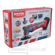 Brúska multifunkčné aku SHARE20V, rýchloupínacie, 20V Li-ion, bez batérie a nabíjačky Brúska multifunkčné aku SHARE20V, rýchloupínacie, 20V Li-ion, bez batérie a nabíjačky náhled