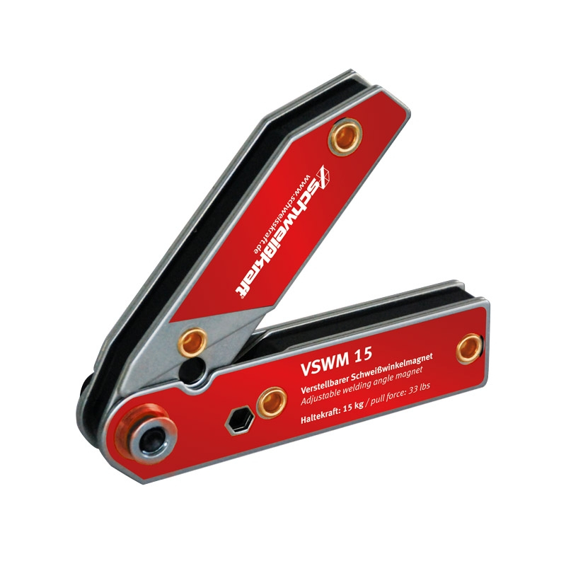 E-shop Schweißkraft Polohovateľný zvárací uhlový magnet VSWM 15 1790051