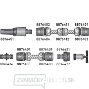 Rýchlospojka na hadicu, 3/4 Náhľad