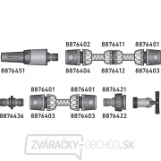 Spojka na hadicu, 3/4 Náhľad