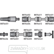 Spojka na hadicu, 3/4 Náhľad