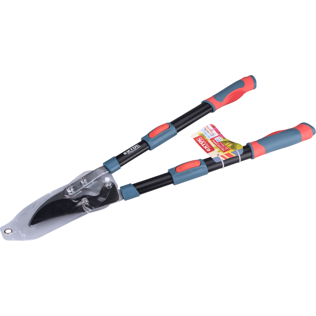Nožnice na konáre teleskopické prevodové dvojsečné, 670-940mm, HCS Náhľad