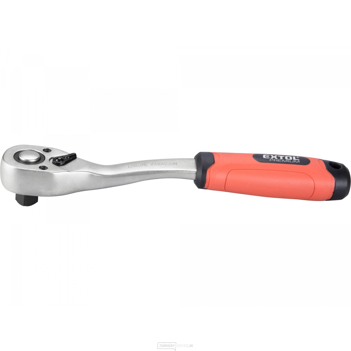 Račňa tvarovaná, 45 zubov, 1/2", L 253mm, Crv