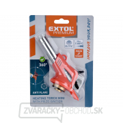 Horák MINI s piezo zapaľovačom a predhrevom plynu na kartuše s EÚ závitom 7/16