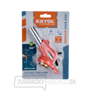 Horák MINI s piezo zapaľovačom a predhrevom plynu na kartuše s EÚ závitom 7/16