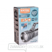 Svietidlo 300lm, zoom, celokovová, 5W LED náhled