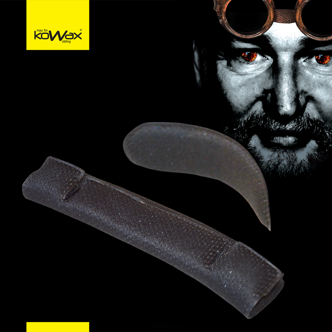 KOWAX Speed Air® Čelová potná páska pre hlavový kríž so vzduchovým kanálom (pos.2 a 3)