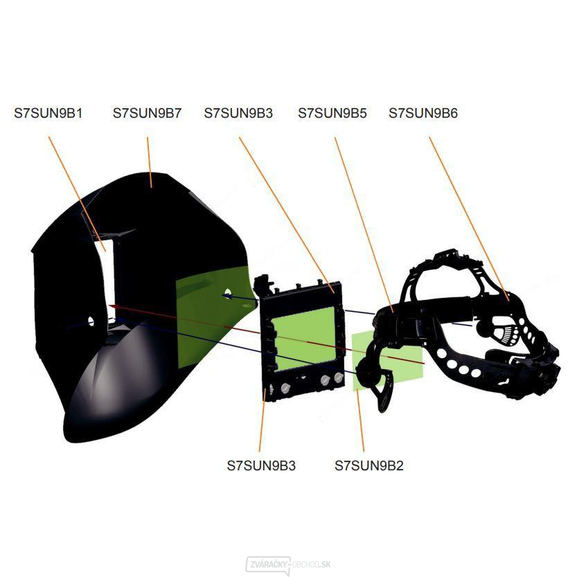 Folie ochranná vnútorné S9B, SUN2000 Folie ochranná vnútorné S9B, SUN2000 gallery main image