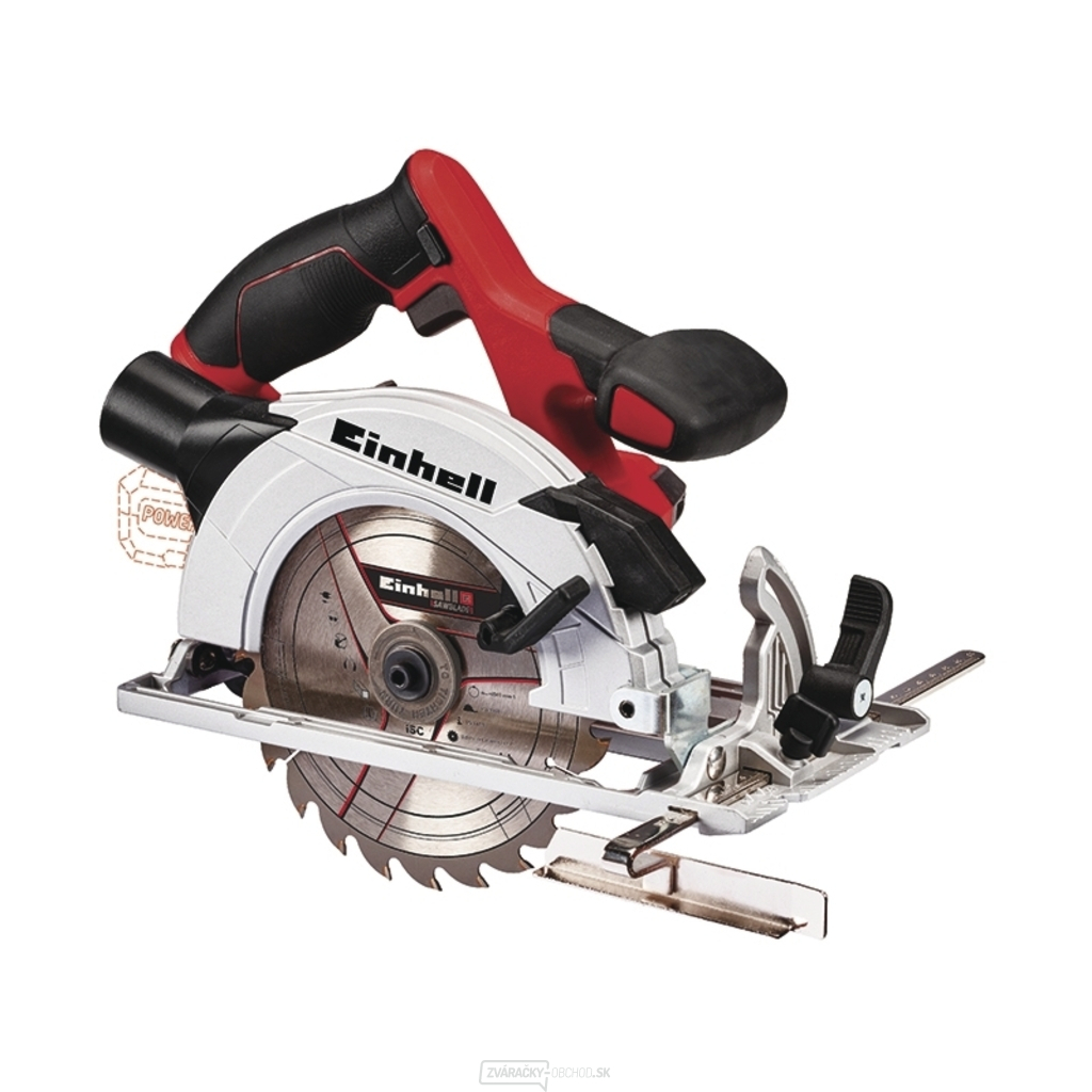 Píla ručná okružná Aku TE-CS 18/165 Li-Solo Einhell Expert Plus