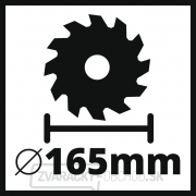 Píla ručná okružná Aku TE-CS 18/165 Li-Solo Einhell Expert Plus náhled