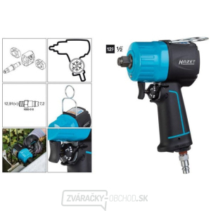 Pneumatický rázový uťahovák HAZET 9012 MT Pneumatický rázový uťahovák HAZET 9012 MT gallery main image