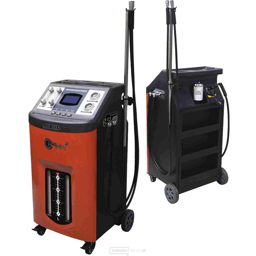 PRÍSTROJ PRE VÝMENU OLEJA V AUTOMATICKÝCH PREVODOVKÁCH GD-505 AUTOMATIC