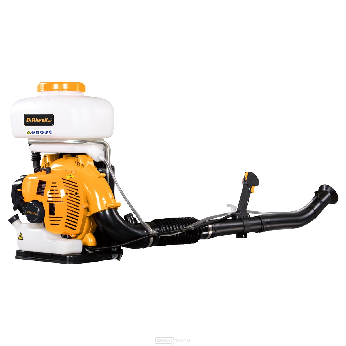 Riwall PRE RPSD 52 benzínový rosič chrbtový 14 l