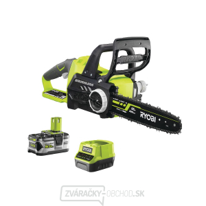 Ryobi RCS18X3050F aku 18V reťazová píla + batérie 5 Ah + nabíjačka ONE +