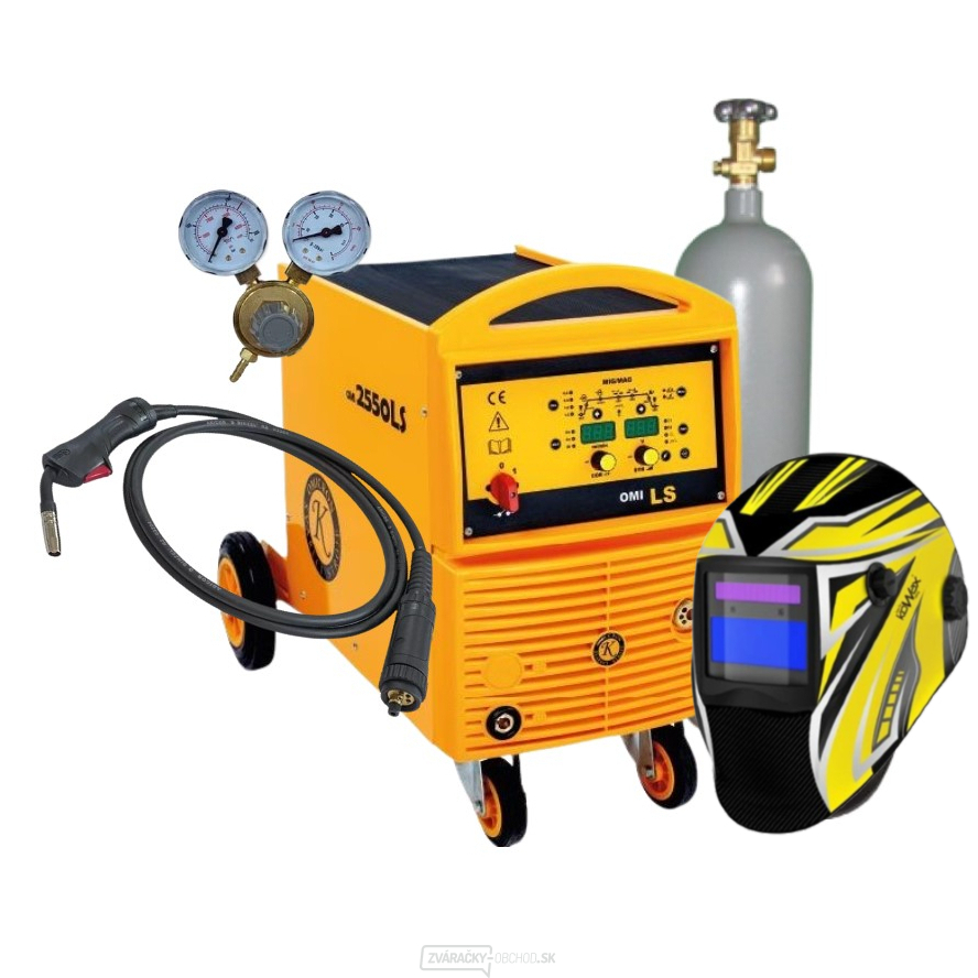 OMI 2550LS SYNERGIA 4kladka + Horák + Ventil + Kukla + plná Fľaša CO2