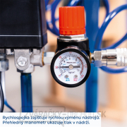 Scheppach HC 26 olejový kompresor 8 bar so vzdušníkom 24 l Náhľad