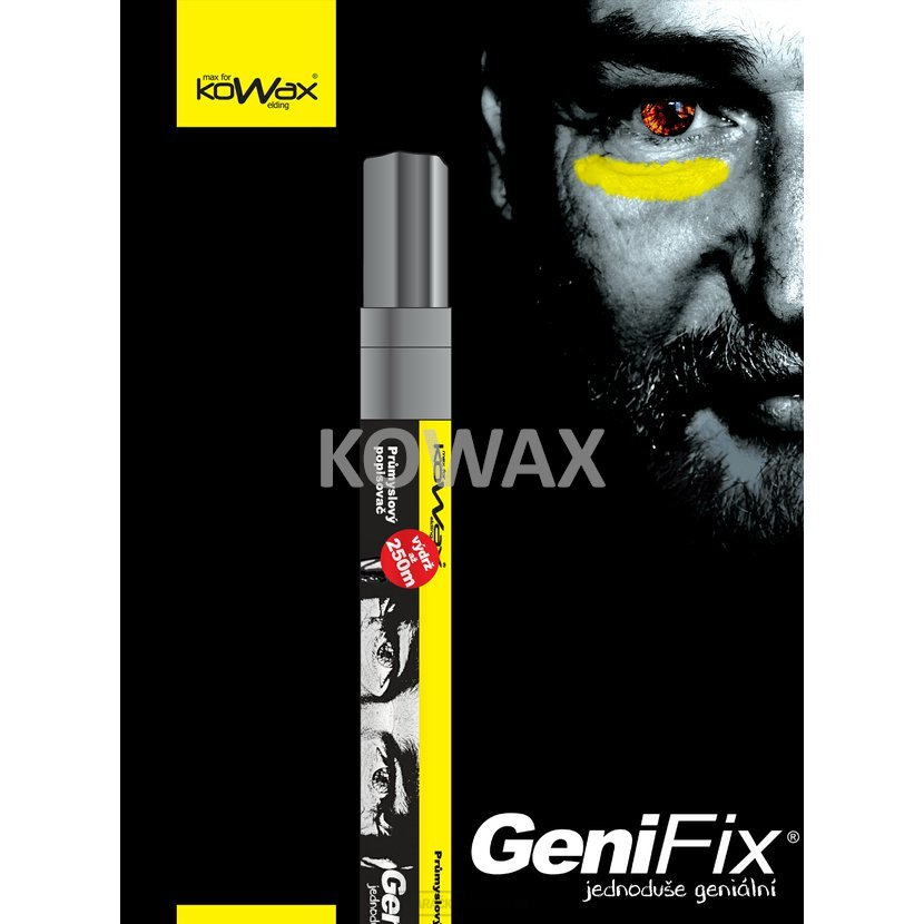 PRIEMYSELNÝ POPISOVAČ GENIFIX - ČERVENÝ PO 1KS