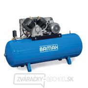 Piestový kompresor BAMAX BX70G/500CT10 + Servisná sada ZADARMO (1L oleja a vzduchový filter) gallery main image